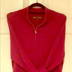 Maroon Tommy Bahama Long-Sleeve Sweater Dress